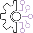 Technology icon symbolizing the use of advanced dental equipment in Mexico’s clinics